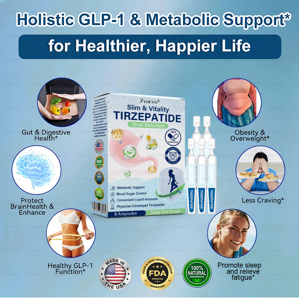 Official Store | Zvoevo® Slim & Vitality Tirzepatide Oral Solution