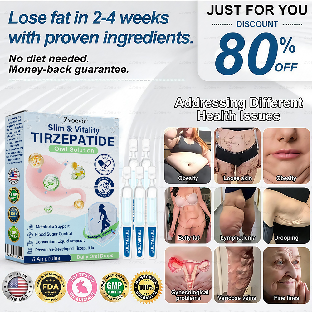 Official Store | Zvoevo® Slim & Vitality Tirzepatide Oral Solution