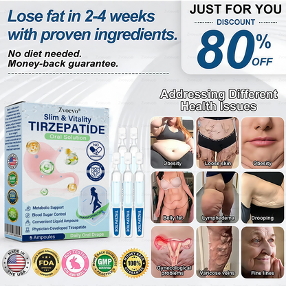 Official Store | Zvoevo® Slim & Vitality Tirzepatide Oral Solution