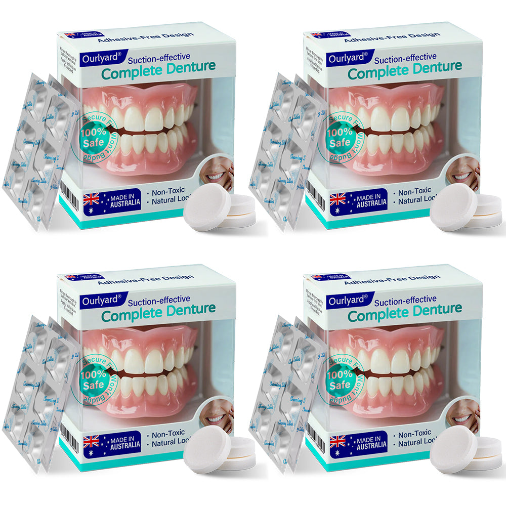 ✅ Made and Shipped from Australia | Ourlyard® Suction-fit Complete Denture 🌷