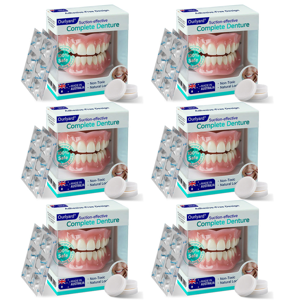✅ Made and Shipped from Australia | Ourlyard® Suction-fit Complete Denture 🌷