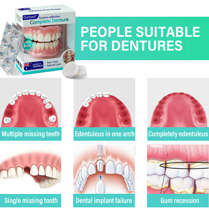 ✅ Made and Shipped from Australia | Ourlyard® Suction-fit Complete Denture 🌷
